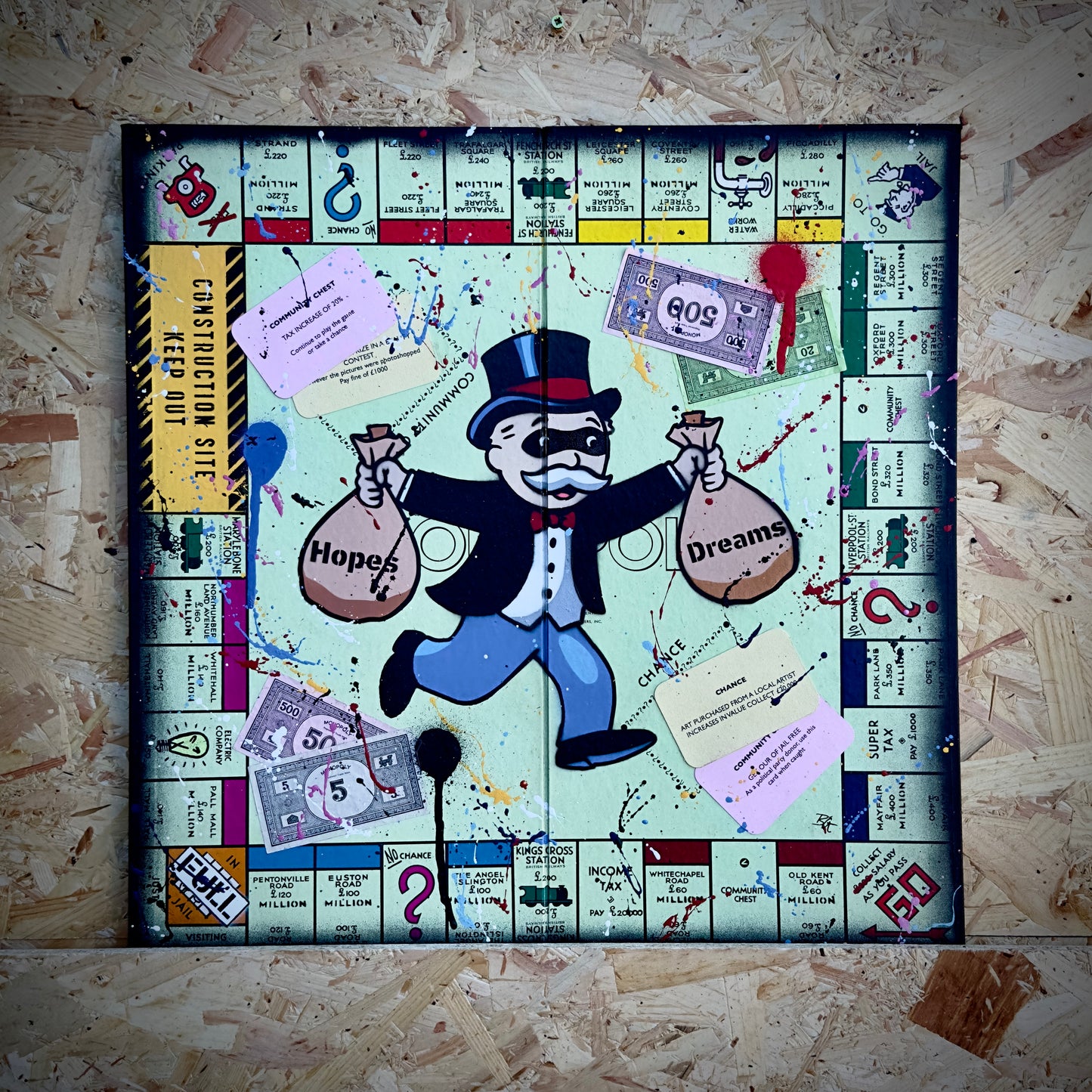 'I'm so board of this game' Original Art