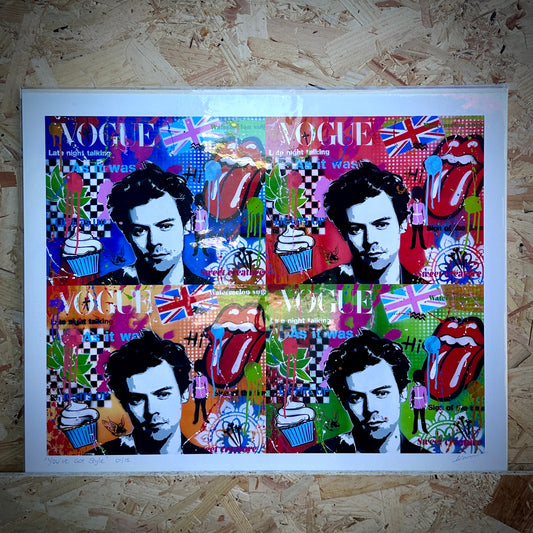 'You've got Style' Large Limited Edition Signed Print