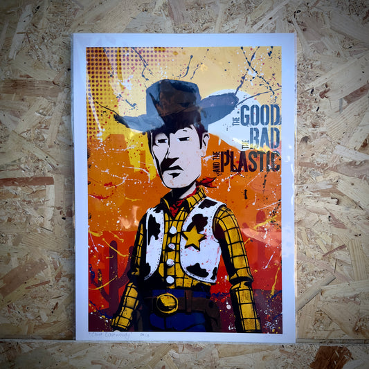 'Clint Eastwood' Large Limited Edition Signed Print